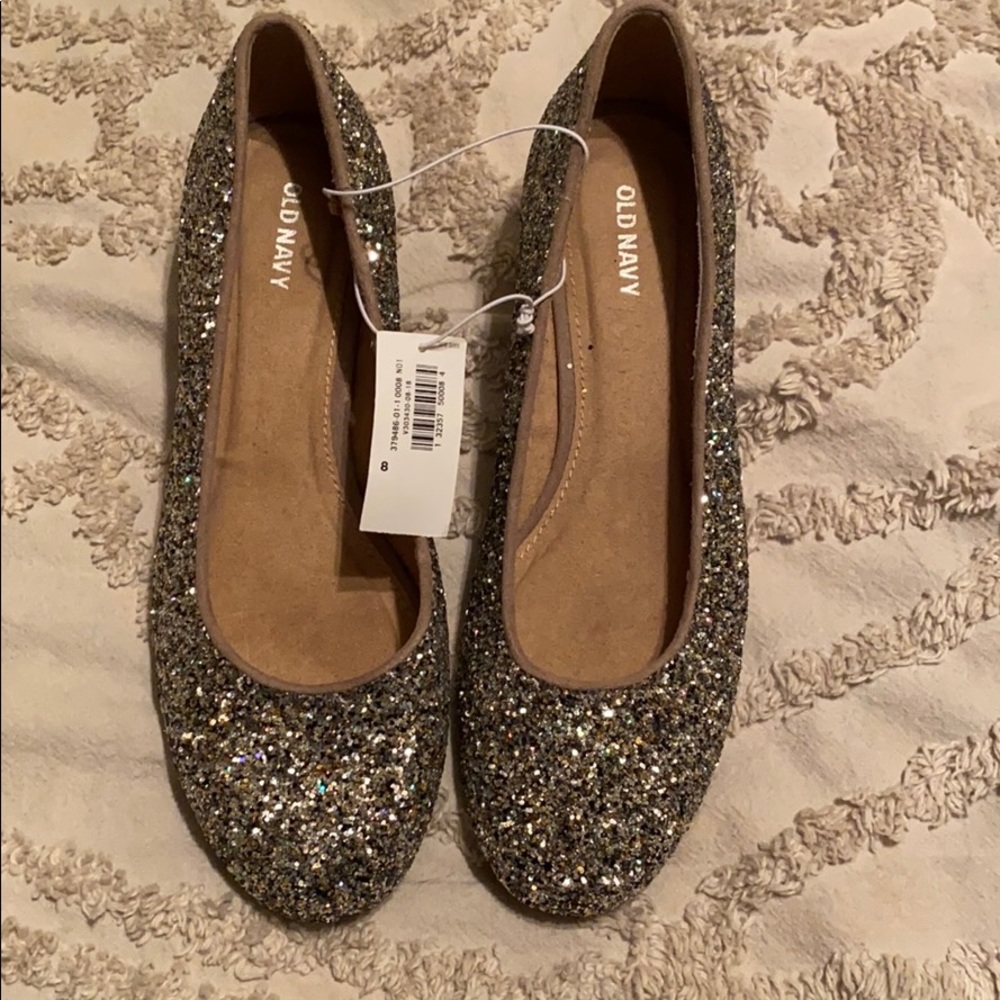 NWT - Old Navy Glitter pumps